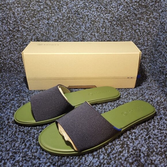 EUC Rothy's Maritime Sandal | Navy | Blue - Size 7 - Picture 6 of 10